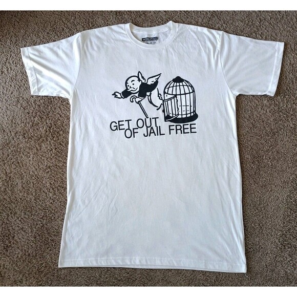 MAD Engine Other - Monopoly T-Shirt Men's XXL White Short Sleeve